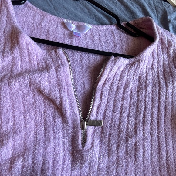 Nobo No Boundaries Women’s L 1/2 Zip Collared Sweater Crop top NWOT - Picture 5 of 11